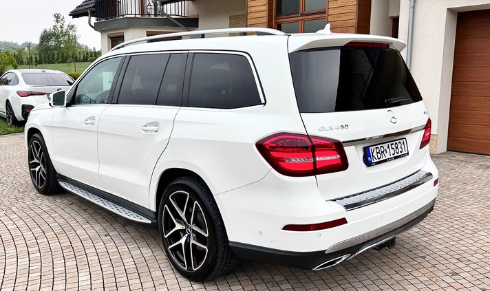 Mercedes-Benz GLS cena 209000 przebieg: 124000, rok produkcji 2018 z Czchów małe 631